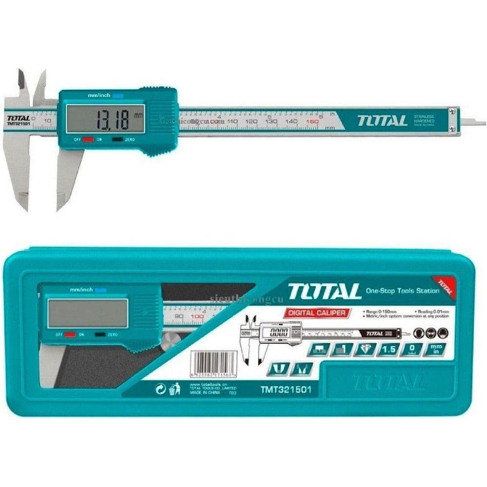 Total TMT321501 Digital Caliper 150mm | Total by KHM Megatools Corp. Total TMT321501 Digital Caliper 150mm | Total by KHM Megatools Corp.
